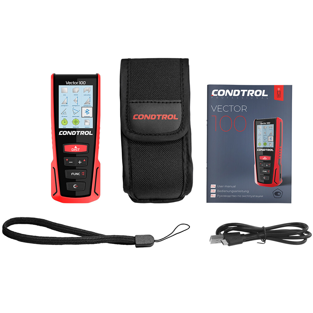 Дальномер лазерный Condtrol Vector 100 100 м (1-4-100) — изображение 3