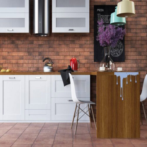 Клинкерная плитка для фасада Cerrad Loft brick Cardamon (38 шт.= 0,6 кв.м) бежевая 245х65х8 мм