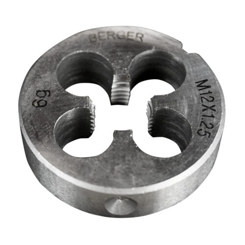 Плашка метрическая Berger М12х1,25х38 мм