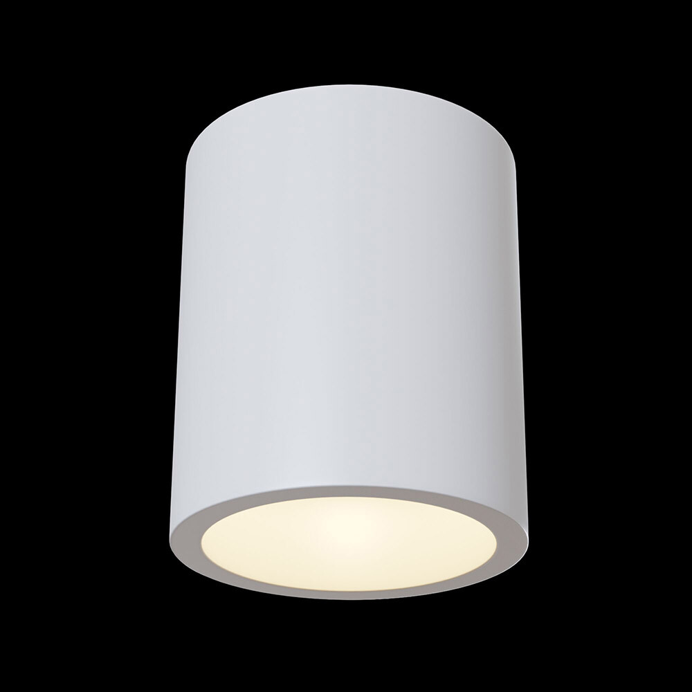 Светильник накладной Maytoni Conik Gyps GU10 30 Вт 3 кв.м белый IP20 (C001CW-01W)