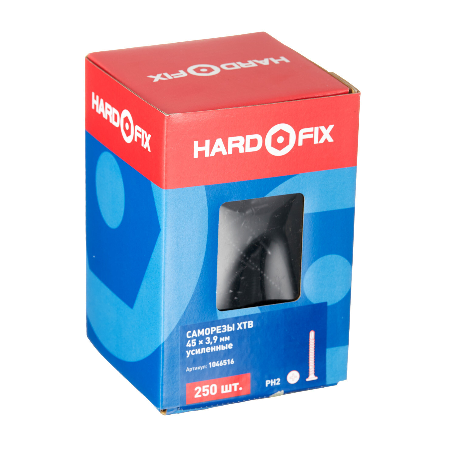 Саморезы ГМ 45x3,9 мм усиленные с буром XTB Hard-Fix (250 шт.) — изображение 3