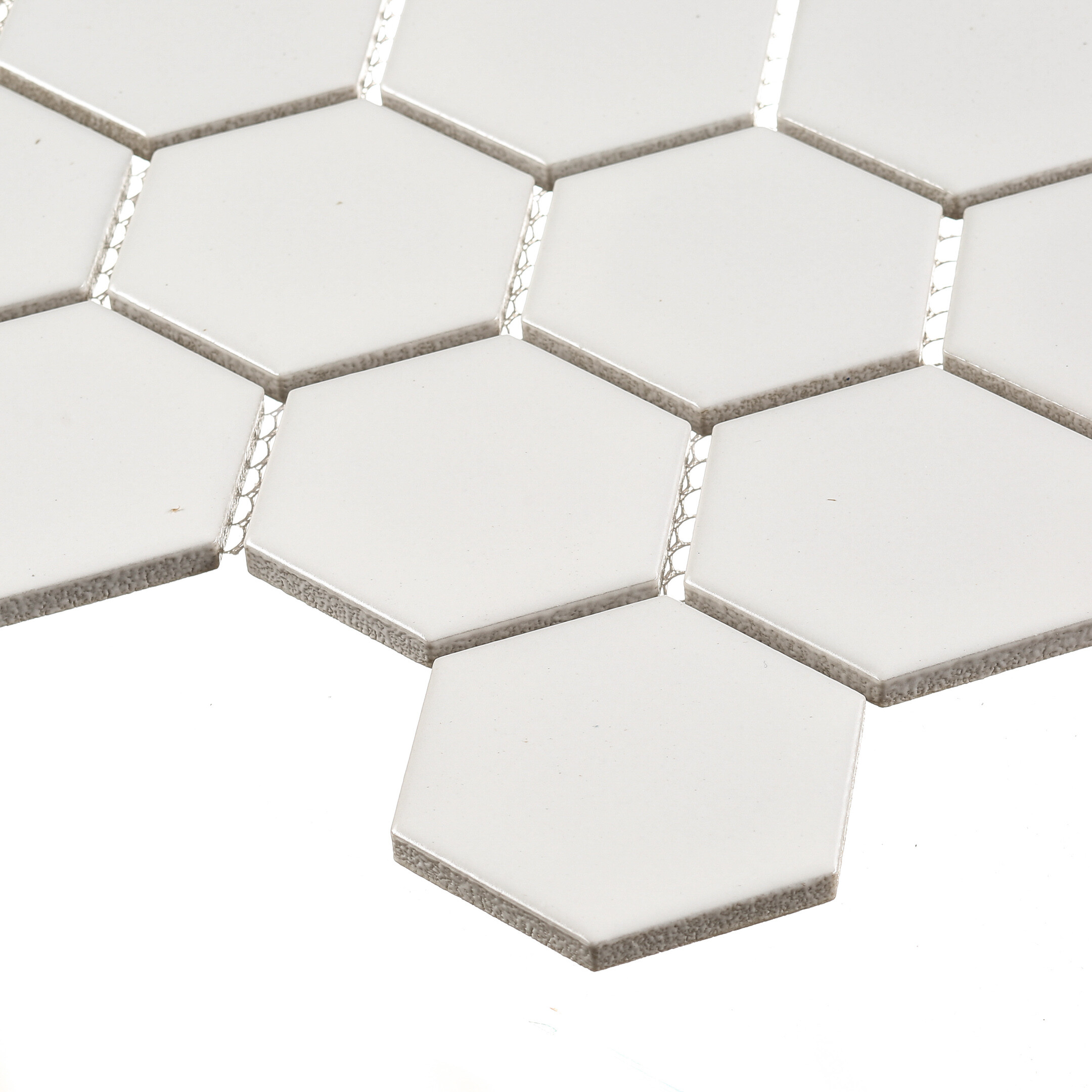 Мозаика Starmosaic Hexagon small белая керамическая 282х272х6 мм матовая — изображение 2