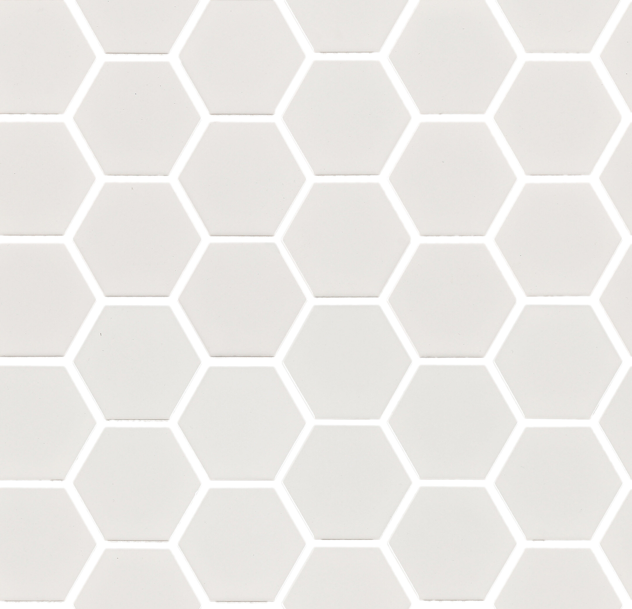 Мозаика Starmosaic Hexagon small белая керамическая 282х272х6 мм матовая — изображение 3