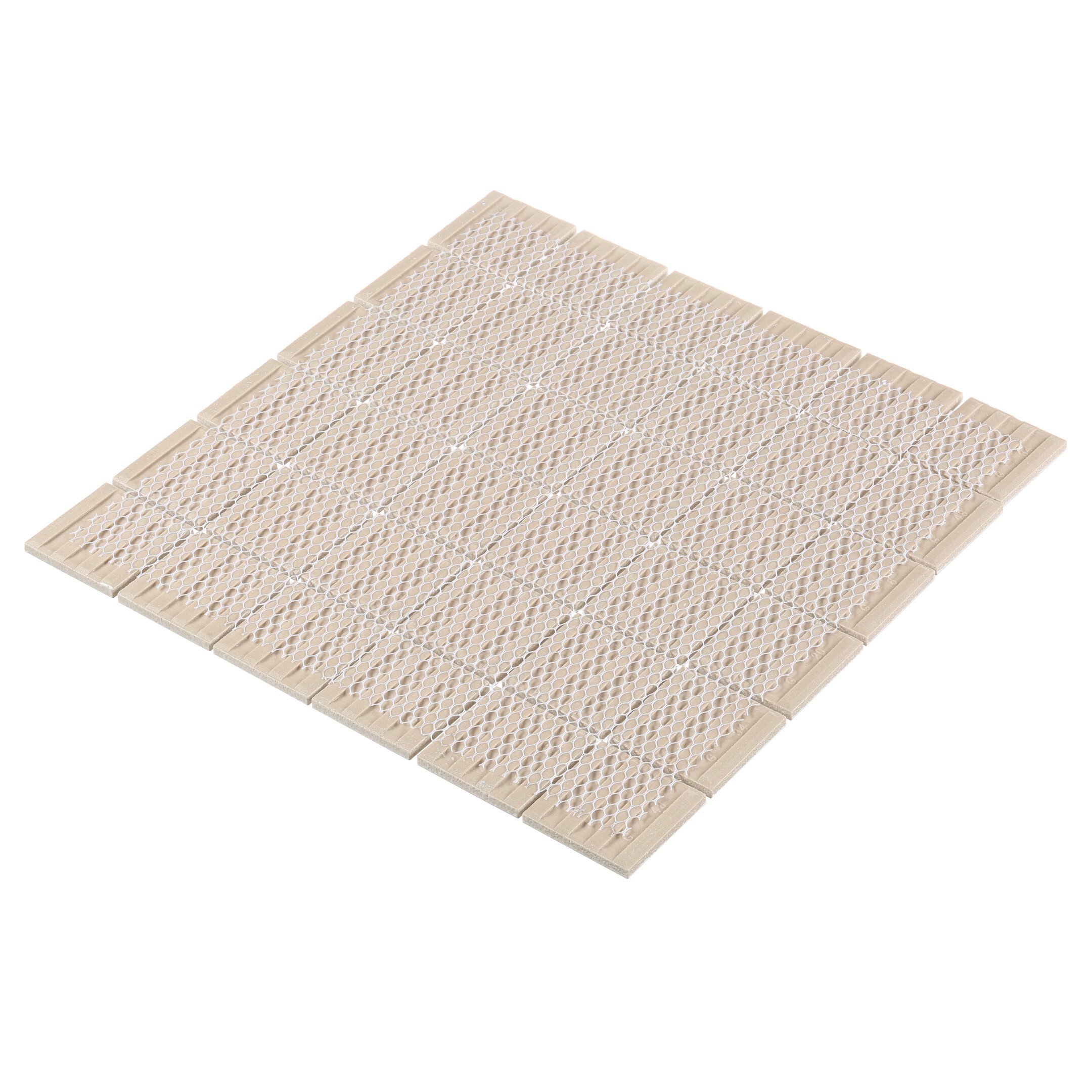 Мозаика Starmosaic White Matt белая керамическая 306х306х6 мм матовая — изображение 4