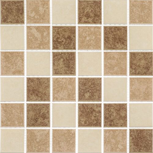 Мозаика Starmosaic Beige Matt бежевая керамическая 306х306х6 мм матовая