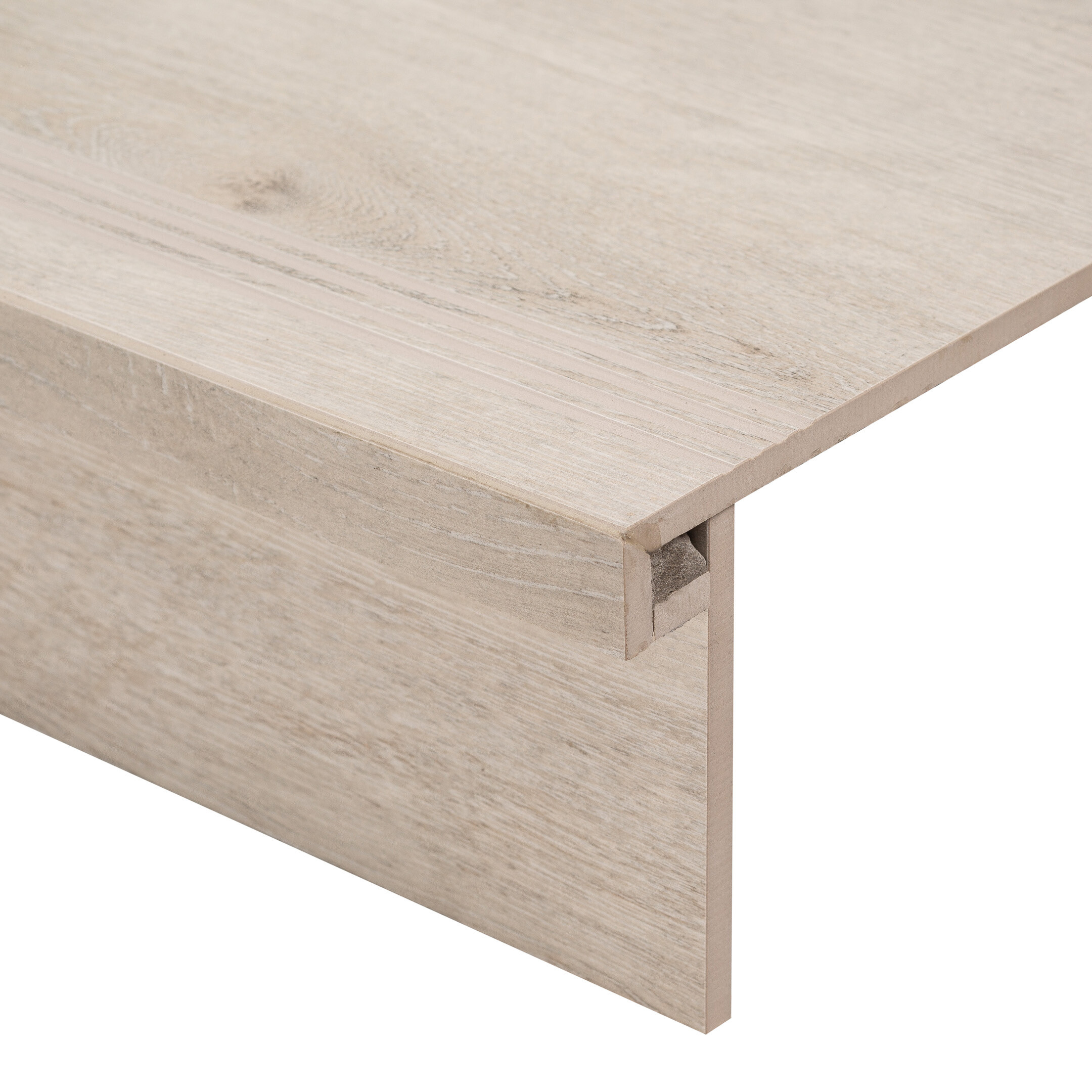 Керамогранит ступень с подступенком Estima Dream Wood светло-бежевый DW01 1200х330х10 мм — изображение 4