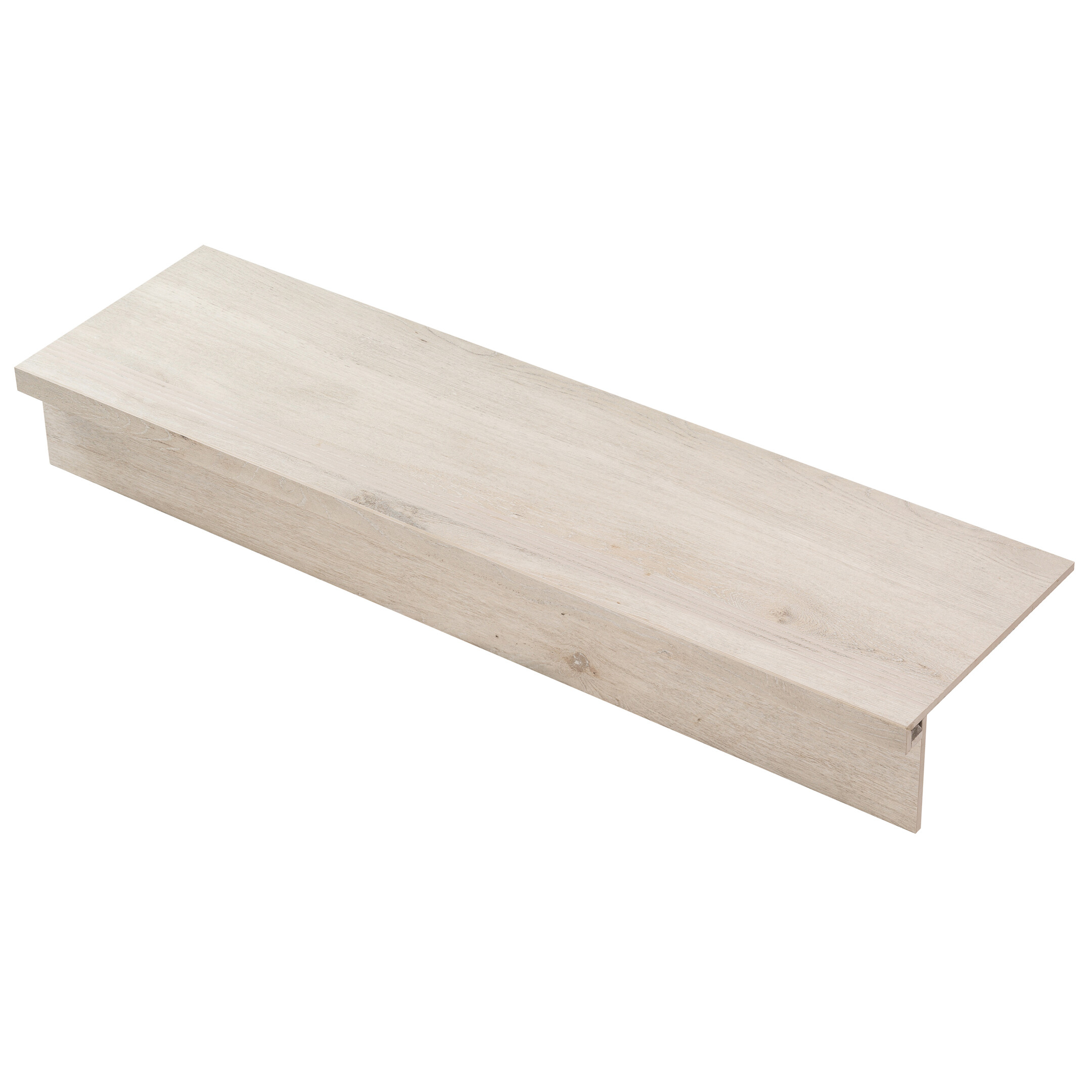 Керамогранит ступень с подступенком Estima Dream Wood светло-бежевый DW01 1200х330х10 мм — изображение 5