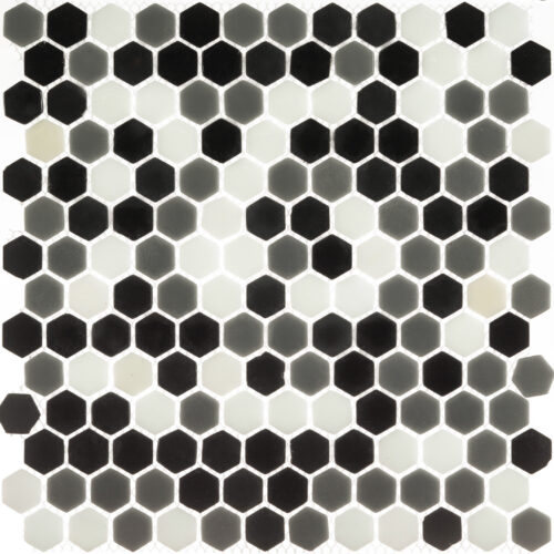 Мозаика Mir Mosaic Natural Steppa серая стеклянная 315х315х5 мм глянцевая
